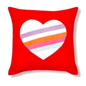 2 piece Spritz Valentine's Day Heart Square Throw Pillow